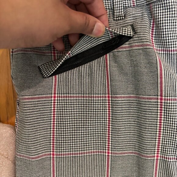 Gap signature skinny ankle black and red plaid women's size 6 - Picture 5 of 6